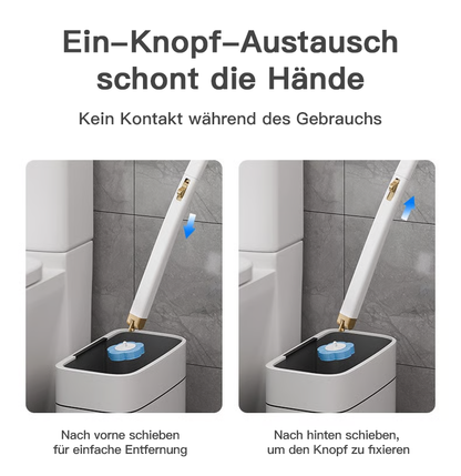 🏆Diese Woche zum Sonderpreis!!✨Innovatives, wandmontiertes Toilettenbürsten-Set🚽