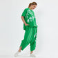 Lässiges, locker sitzendes zweiteiliges Set für Damen