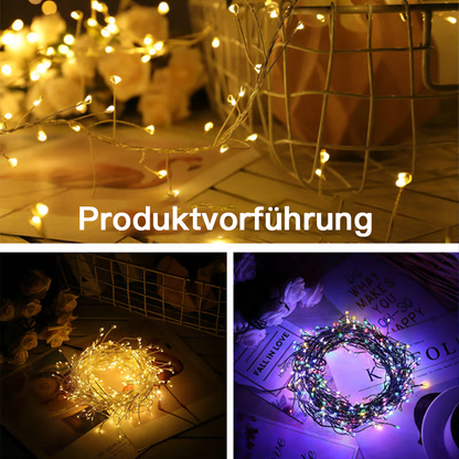 ✨✨Neujahrsangebot 50% RABATT!!!✨✨Kupferdraht-Feuerwerkslichterkette