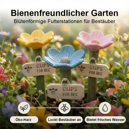 🌸Blütenförmige Keramik-Tränke für Bienen🐝💧