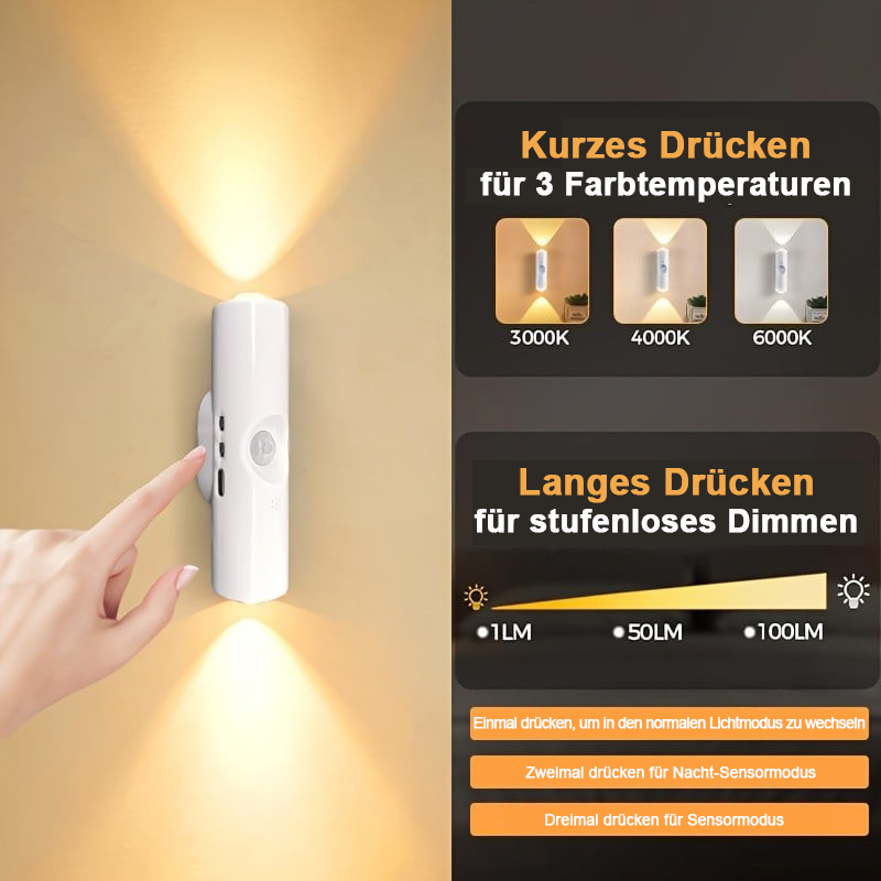 🎁Letzte Woche Sonderpreis €6,99!!⏳Wiederaufladbares Smart-LED-Bewegungssensor-Ambientelicht