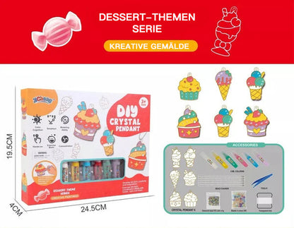 🎅Weihnachtsangebot 49% Rabatt🎁DIY Kristall Malerei Kunst und Handwerk Set