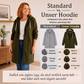 🥳Diese Woche Sonderpreis €18,99!!🔥Damen Freizeit-Fleece-Hoodies mit Reißverschluss
