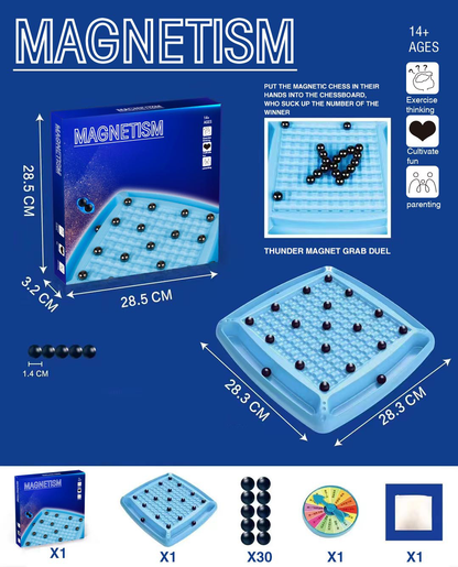 🎄Weihnachtsverkauf🔥Magnetisches Schachspiel - Brettspielversion