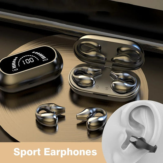 🔥New Year Sale 49% OFF - Wireless Ear Clip Bone Conduction Headphones