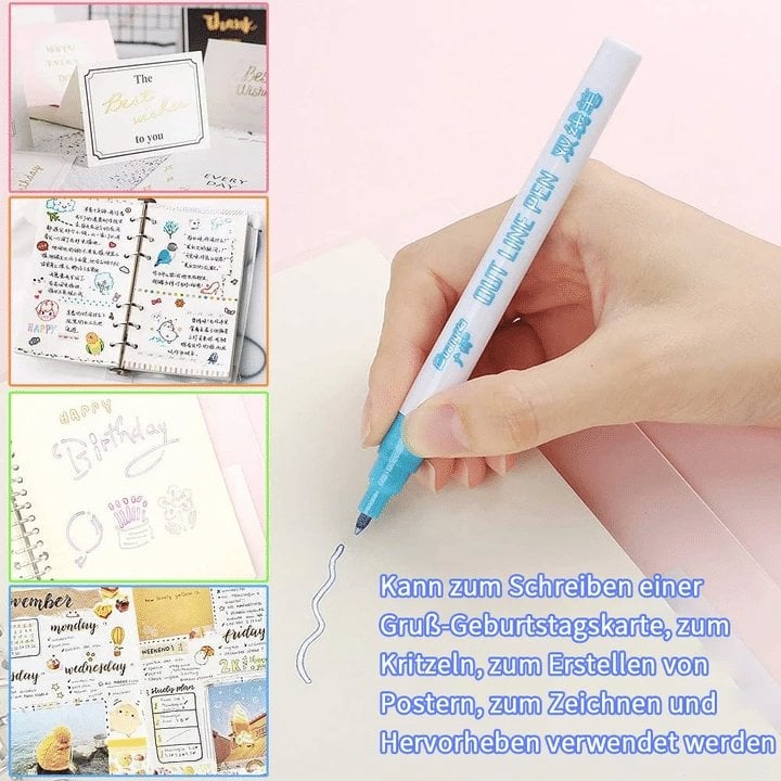 Shimmer Marker Pen Set