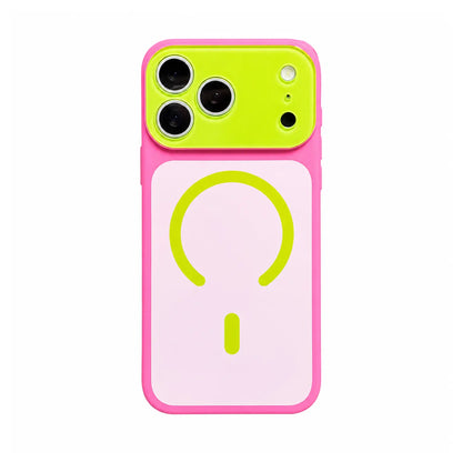 ❄️Sommerfrische 50 % Rabatt!📱Trendy iPhone-Hülle, jetzt im Angebot | Dopamine Color Block MagSafe-Hülle – Extraschlank, matt, hartes PC-Case für das iPhone 17 Pro Max