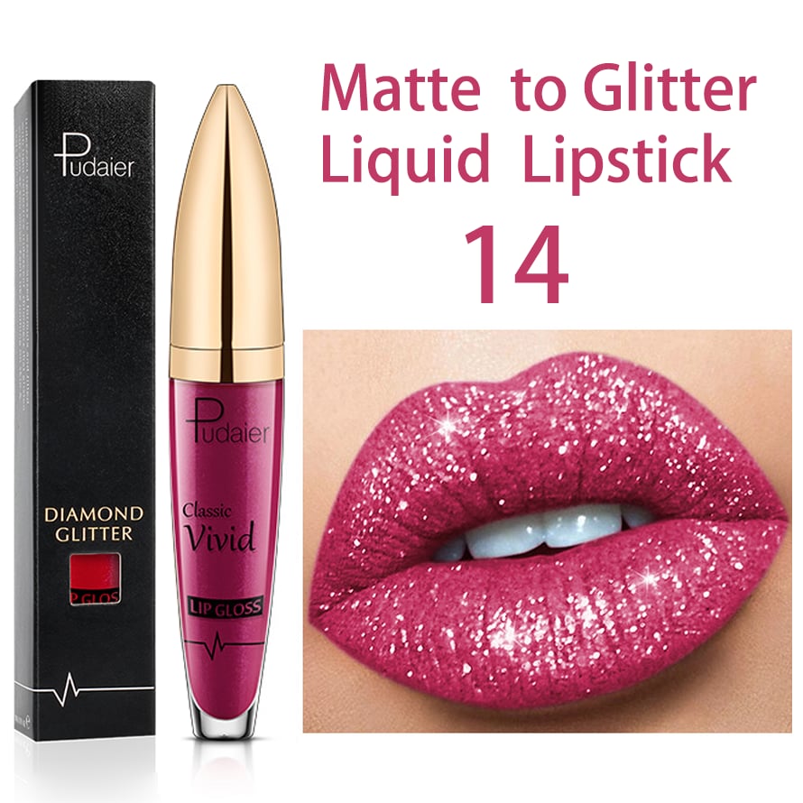 🔥Weihnachtsverkauf 49% Rabatt - Diamond Glänzender Wasserfester Lipgloss🎁Kaufen 3 Bezahlen 2
