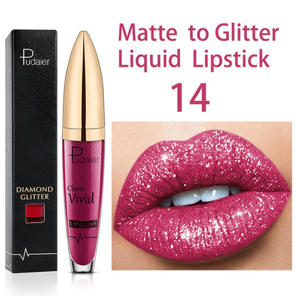 🔥Weihnachtsverkauf 49% Rabatt - Diamond Glänzender Wasserfester Lipgloss🎁Kaufen 3 Bezahlen 2
