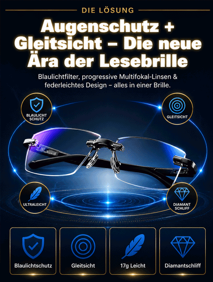 ✨ Intelligente Autofokus-Brille | Jena-Optik-Technologie | TÜV-geprüfte deutsche Qualität ✅ 👍 Eine Brille für alles: Kurzsichtigkeit, Weitsichtigkeit, Alterssichtigkeit und Blaulichtschutz.