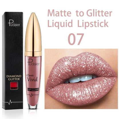 🔥Weihnachtsverkauf 49% Rabatt - Diamond Glänzender Wasserfester Lipgloss🎁Kaufen 3 Bezahlen 2