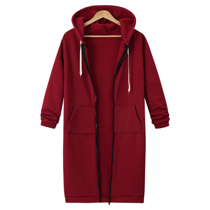 🥳 Diese Woche Sonderpreis €15,99!!🔥Damen Freizeit-Fleece-Hoodies mit Reißverschluss