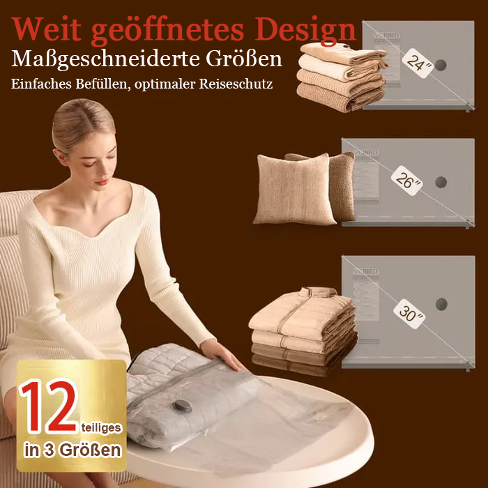 ⏳Zeitlich begrenzt 50 % Rabatt!! ⏰✨X7 kabellose Reise-Vakuumbeutel