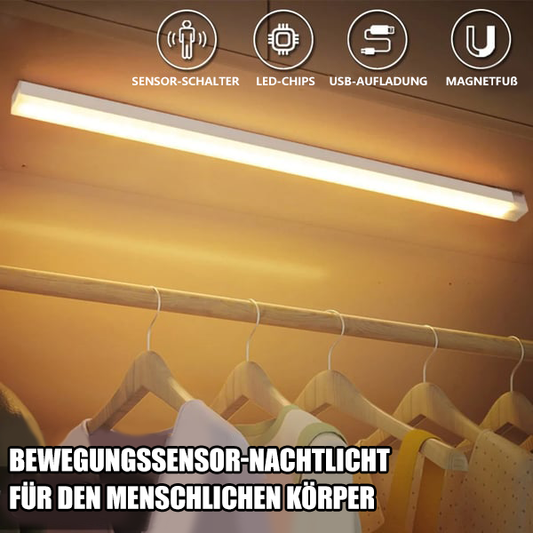 🔥Neujahrsangebot - Kaufe 2 Bekomme 1 Gratis💡Lochfrei Smarte Sensorische Magnetische Wiederaufladbare LED-Leuchten