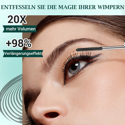 ✨Letzter Tag – Kaufe 1 bekomme 1 gratis⏰Ultimative wasserfeste & schweißfeste Mascara für Länge und Schwung💦