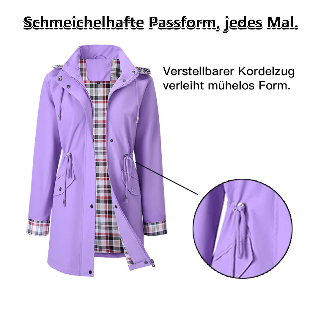 🍁Herbstverkauf 49% RABATT🌧️💧Ultimative wasserdichte Jacke für Damen💖