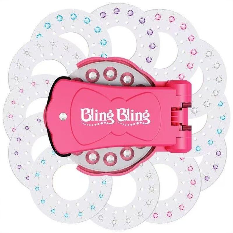 🎅Christmas Sale 50% OFF✨Glitter Diamond Styling Tools Hair Gemstone Styling Set