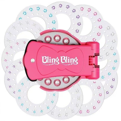 🎅Christmas Sale 50% OFF✨Glitter Diamond Styling Tools Hair Gemstone Styling Set
