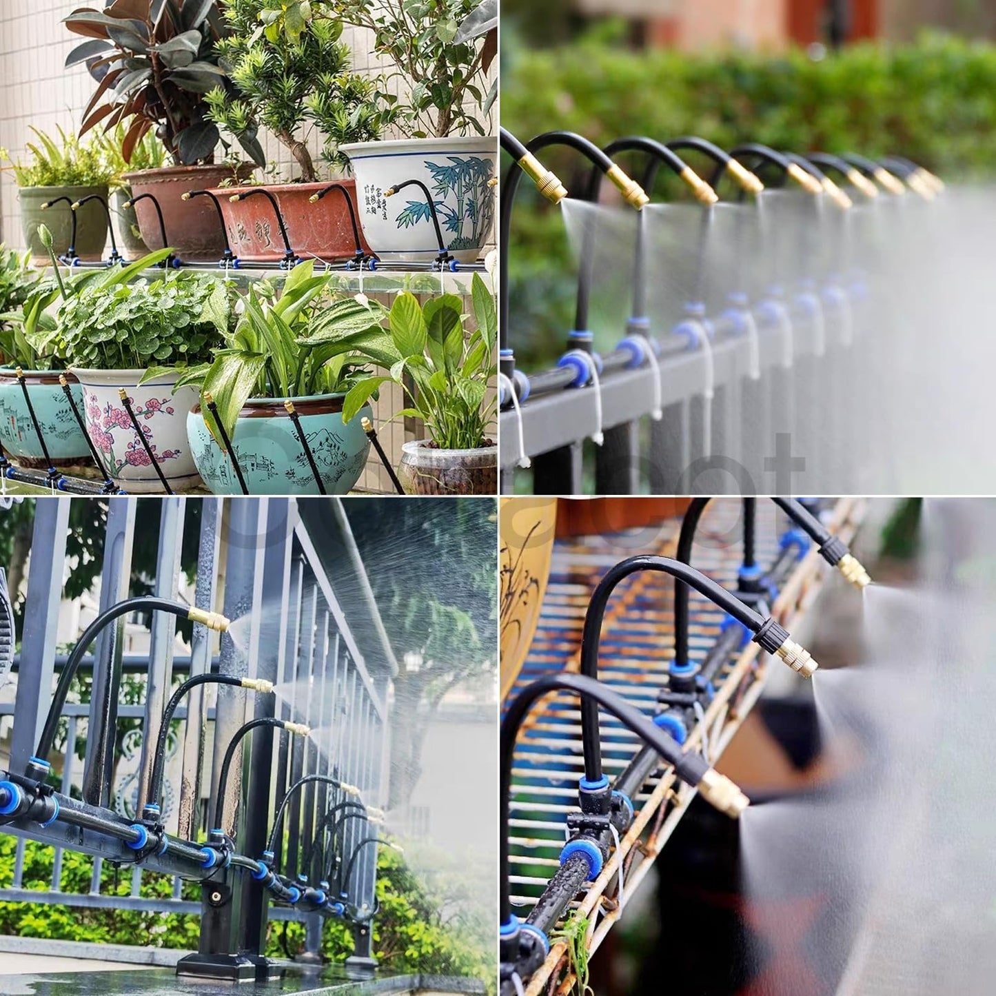 🔥Letzter Tag 49 % Rabatt✨360° Gebogenes Garten-Automatik-Bewässerungssystem