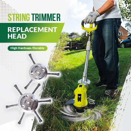 👨‍🌾Ersatzkopf für Fadentrimmer💪 – auch bei Kontakt mit Beton/Felsen/harten Blöcken unbeschädigt, lange Lebensdauer garantiert🌿