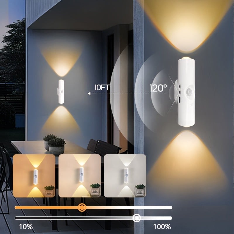 🎁Letzte Woche Sonderpreis €6,99!!⏳Wiederaufladbares Smart-LED-Bewegungssensor-Ambientelicht