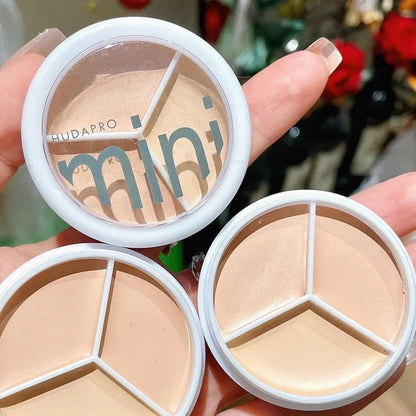 🔥Neujahrsangebot - Kaufen 1 bekommen 1 gratis & 1 Pinsel🎉3-in-1 Concealer Palette