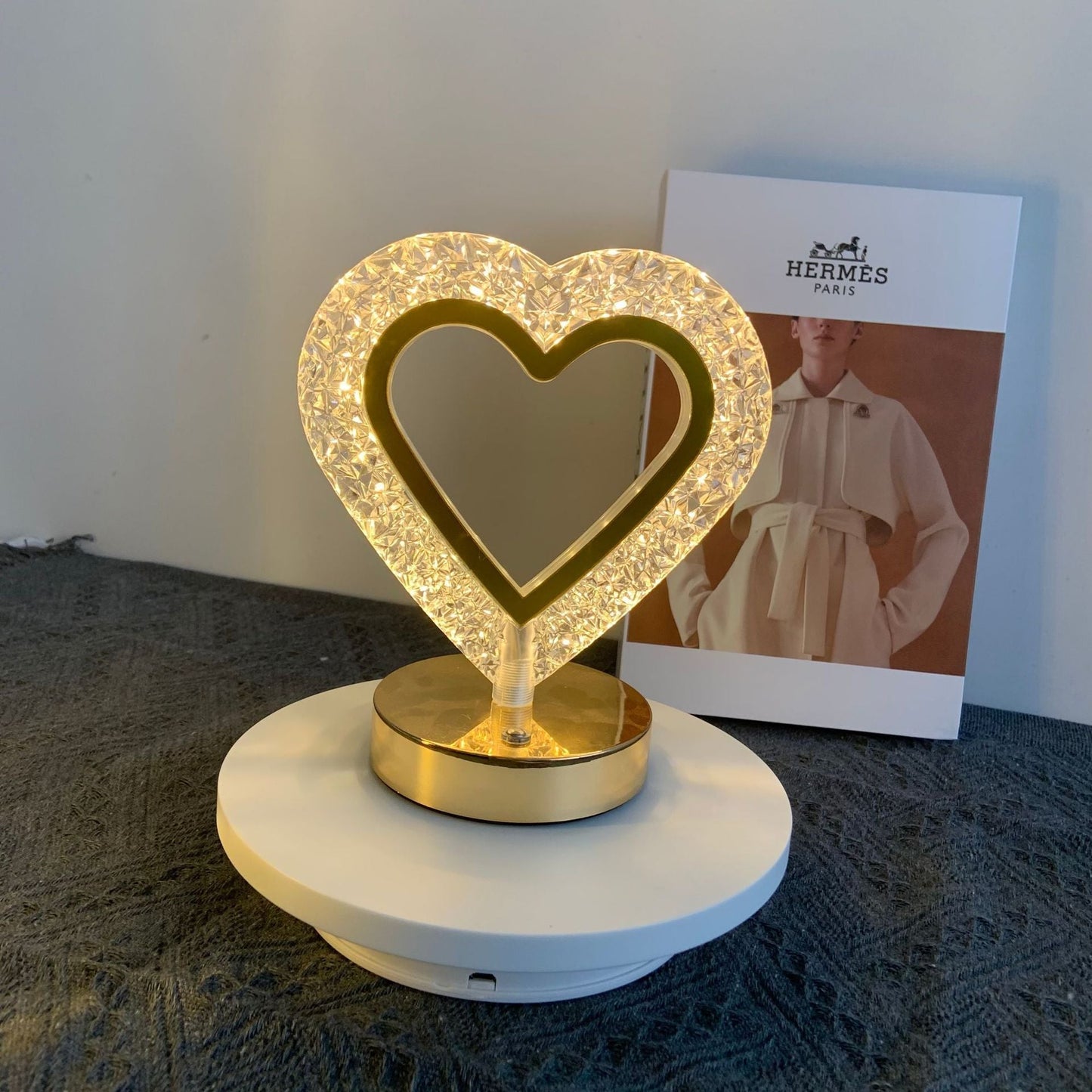 🎅Weihnachtsverkauf 50 % Rabatt!🎄Über 50.000 verkauft!🎁✨Wiederaufladbare Luxuriöse Kristall-LED-Nachtlampe