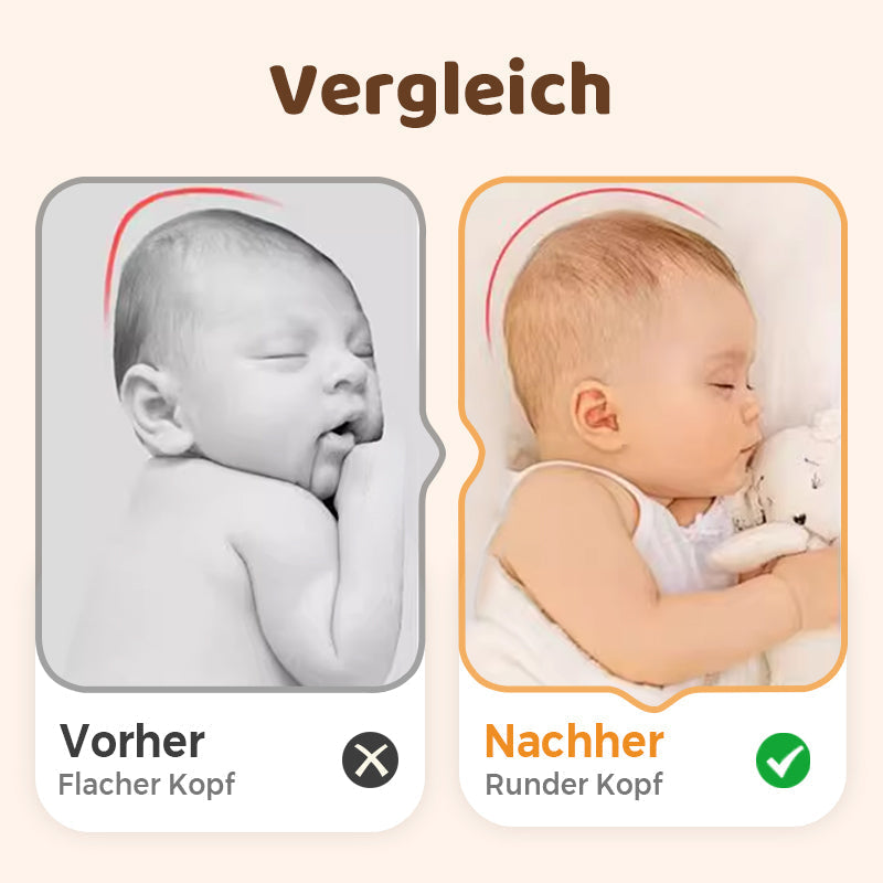 🔥Kostenloser Versand & 50 % Rabatt🔥 Atmungsaktives, formgebendes Ganzjahreskissen für die Entwicklung des Baby