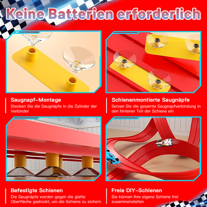 🎁Weihnachtsverkauf 49% Rabatt🎅 DIY Flexibles Rennstrecken-Spielzeug