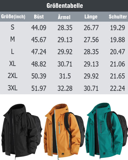 🏆Letzter Tag des Verkaufs 49% Rabatt!!⏰WeatherMaster Elite Jacke: Das ultimative Geschenk für Outdoor Liebhaber und tägliche Pendler!