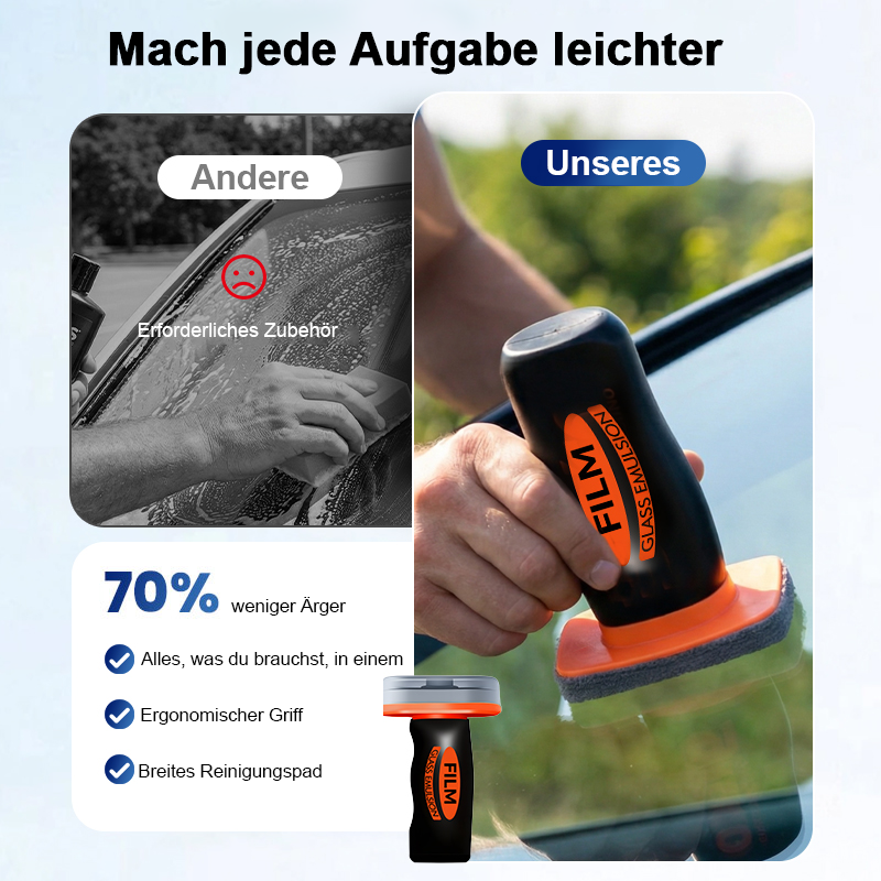 💥Kaufe 2 bekomm 1 gratis💦Seitenscheiben-Ölfilmreiniger