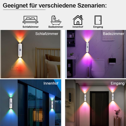 🎁Letzte Woche Sonderpreis €6,99!!⏳Wiederaufladbares Smart-LED-Bewegungssensor-Ambientelicht