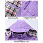 🔥2026 HEISS 50% Rabatt🧥Wasserdichte Damenjacke mit Kapuze, Reißverschluss und Kordelzug🍃