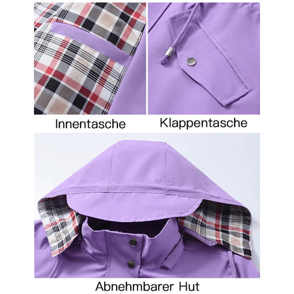 🍁Herbstverkauf 49% RABATT🌧️💧Ultimative wasserdichte Jacke für Damen💖