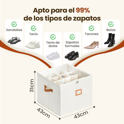 ⏳Begrenzte Zeit 50% Rabatt💥Faltbare Schuhbox aus PVC, staubdicht – die perfekte Wahl für die Aufbewahrung von Schuhen