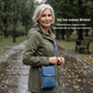 🏆 Letzter Tag der Aktion: NUR €14,99!!👜📱Schlichte und elegante Damen-Umhängetasche mit Touchscreen-Funktion fürs Handy