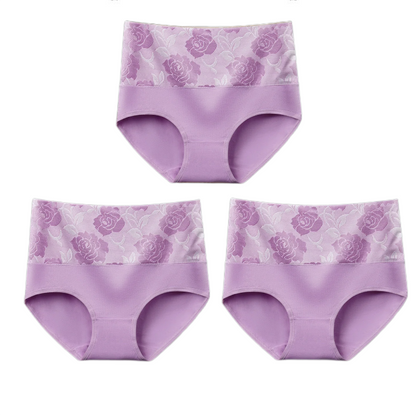 ✨Kaufen 1 bekommen 3🔥Nahtlose Höschen mit hoher Taille und antibakterieller Bauchkontrolle
