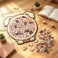 🎅Weihnachtsverkauf 50% Rabatt🐱135-Stk. Morandi-farbiges Katzenpuzzle aus Holz🎁
