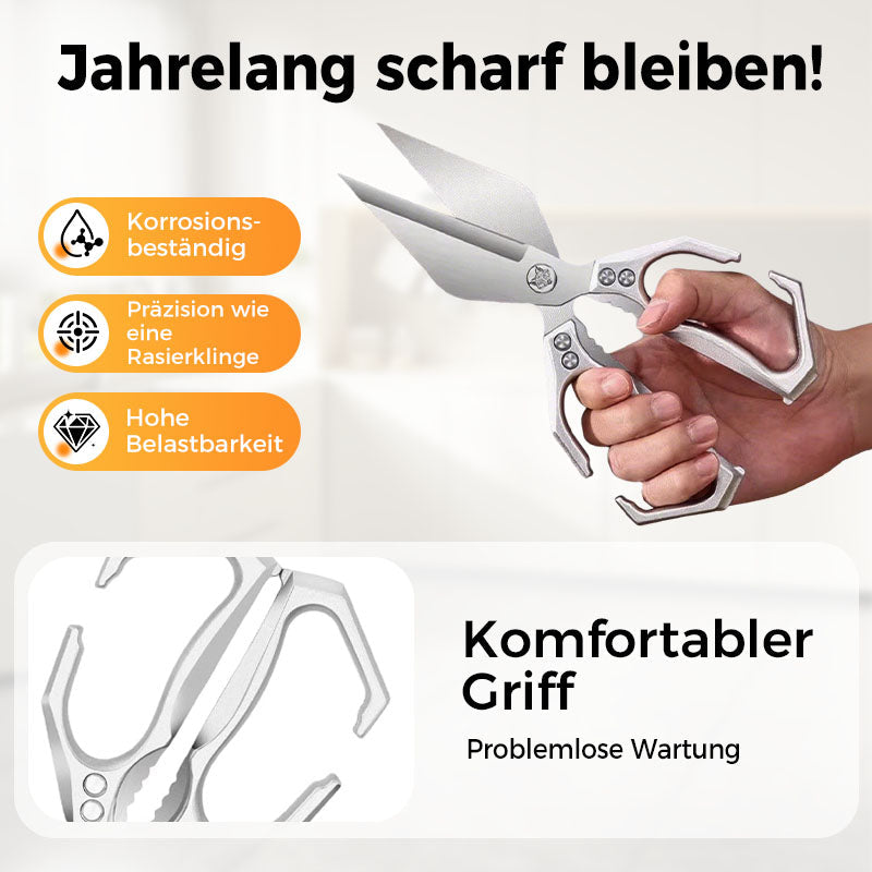 ⏰️Letzter Tag für kostenlosen Versand⌛️Multifunktionale Hochleistungs-Küchenschere