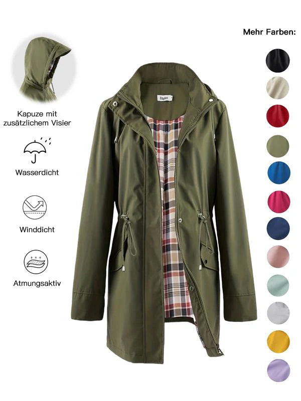 🍁Herbstverkauf 49% RABATT🌧️💧Ultimative wasserdichte Jacke für Damen💖