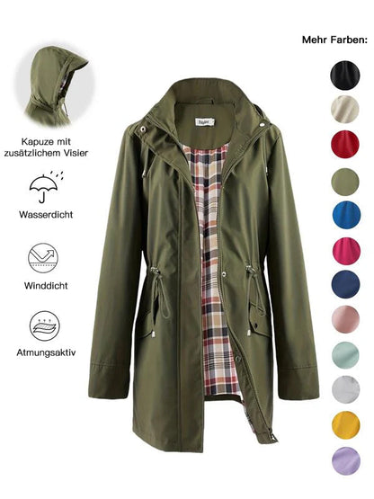🍁Herbstverkauf 49% RABATT🌧️💧Ultimative wasserdichte Jacke für Damen💖