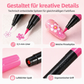 📢📢 50% Rabatt!! ⏰️ 24-Farben Doppelspitzen-Nailart-Stifte-Set