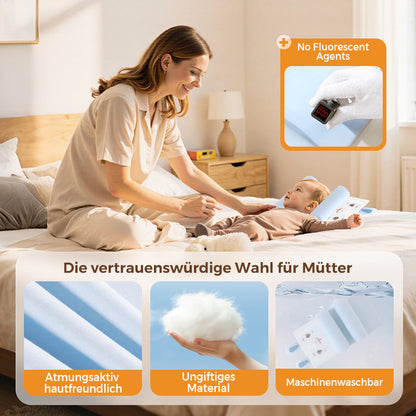 🔥Kostenloser Versand & 50 % Rabatt🔥 Atmungsaktives, formgebendes Ganzjahreskissen für die Entwicklung des Baby