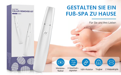 🏆Letzter Tag: Nur €12.99!!💥⚡50K+ verkauft!🔥Elektrischer Hornhautentferner🎁1*Ersatzkopf inklusive🎁