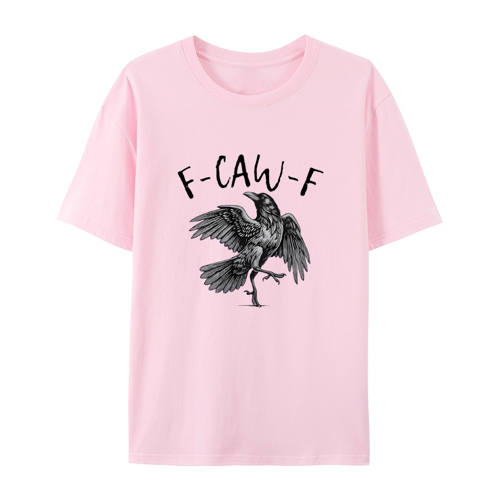 ✨Überraschungspreis: Nur €13,99✨Humorvolles T-Shirt mit Krähen-Grafik – Sagen Sie es mit einem "Caw"!