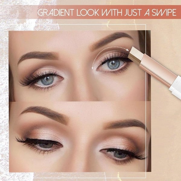 💞 KAUF 1, ERHALTE 1 GRATIS + 50% RABATT! 💞Double Colour Glitter Gradient Eyeshadow Stick