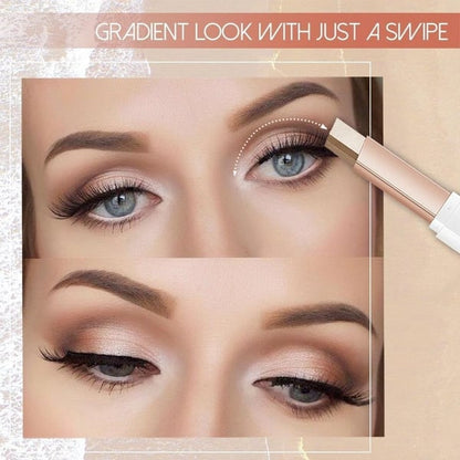 💞 KAUF 1, ERHALTE 1 GRATIS + 50% RABATT! 💞Double Colour Glitter Gradient Eyeshadow Stick