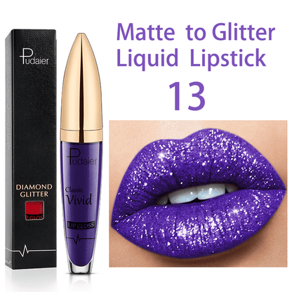 🔥Weihnachtsverkauf 49% Rabatt - Diamond Glänzender Wasserfester Lipgloss🎁Kaufen 3 Bezahlen 2