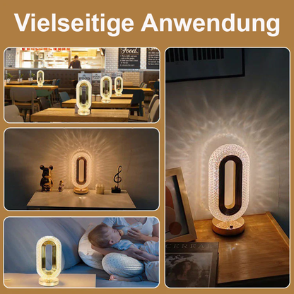 🎅Weihnachtsverkauf 50 % Rabatt!🎄Über 50.000 verkauft!🎁✨Wiederaufladbare Luxuriöse Kristall-LED-Nachtlampe