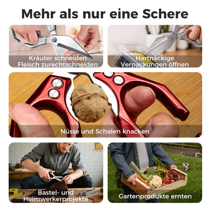 ⏰️Letzter Tag für kostenlosen Versand⌛️Multifunktionale Hochleistungs-Küchenschere